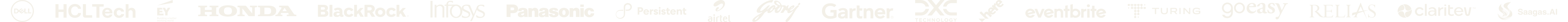 Dell, HCLTech, EY, Honda, BlackRock, Infosys, Panasonic, Persistent, Airtel, Godrej, Gartner, DXC Technology, HERE, Eventbrite, Turing, goeasy, Relias, Claritev and Saagas.AI